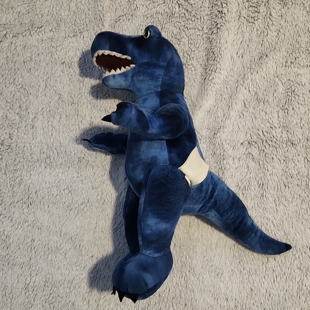 Build-A-Bear Blue Plush Dinosaur 16" NOT SOUND